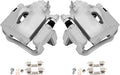 SCITOO Front Left+Right Brake Calipers With Bracket 19B2714 19B2715 Compatible For Toyota Avalon 2005-2007 For Toyota Camry 2005-2006 For Toyota Sienna 2004-2010 For Toyota Solara 2004-2008