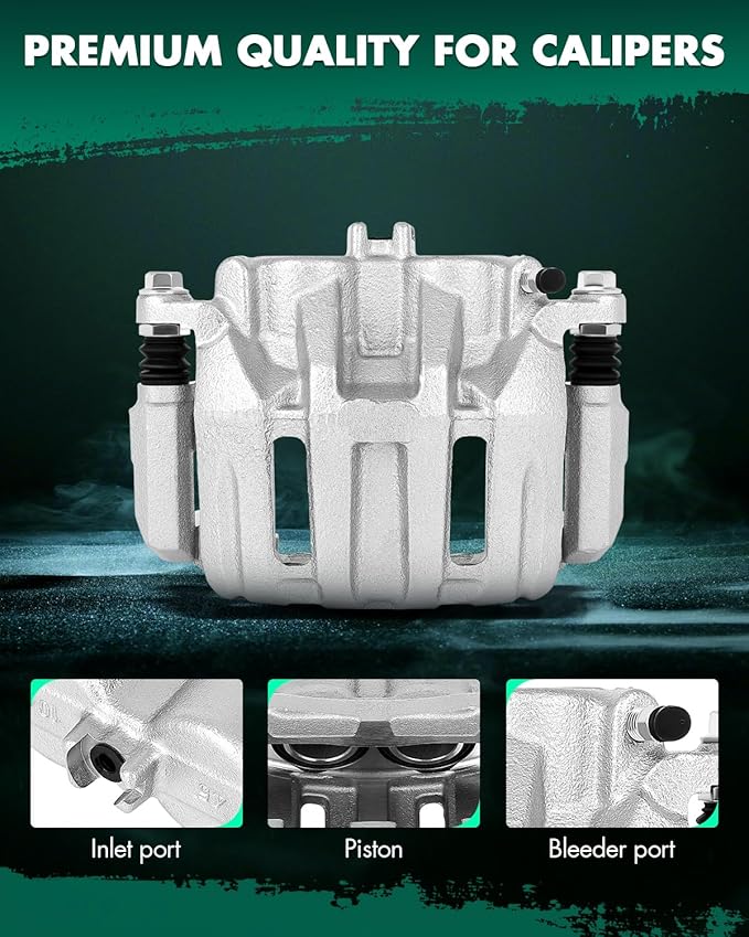 SCITOO 19B2958 Front Left Disc Brake Caliper Assembly w/Bracket For Acura For RDX,For Honda For Accord Crosstour/For Crosstour/For CR-V/For Odyssey