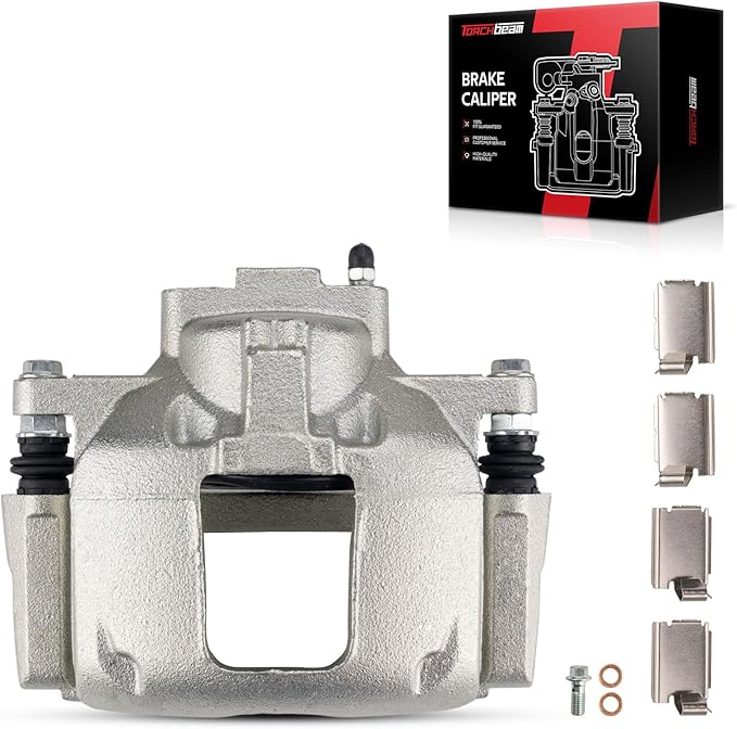 Torchbeam Front Brake Caliper for Jeep 2007-2012 Wrangler, Chrysler 2008-2012 Town & Country, Dodge 2008-2012 Grand Caravan, Front Left or Front Right Caliper Replace # 18B5044
