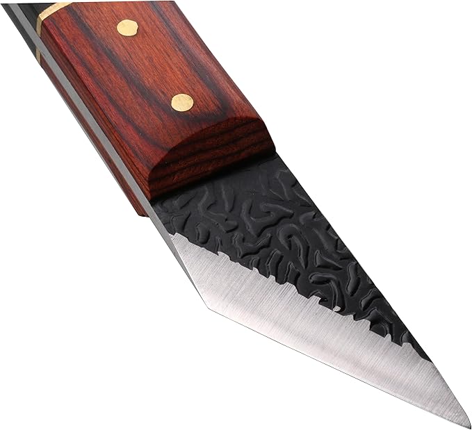 3pc Marking Knife within Tin Box, Marking Gauge Woodworking, Premium Woodworking Tool with High Speed Steel Sharp Blade, Beautiful Wood Handle