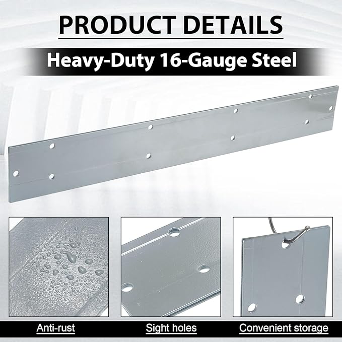 Folding Tool Steel Metal Bending Tool Sheet Metal Bender for HVAC Bending Forming 3/8 and 1 Fold Depths in Ductwork(24 Inch)