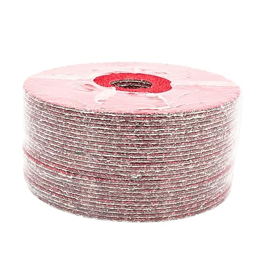 VSM 50-Pack - 4-1/2 inch 50 Grit (Medium) - Ceramic Resin Fiber Discs with Top-Size, Tear Resistant Fiber Backing, Durable, Hand-Held Machine Compatible Sanding Discs