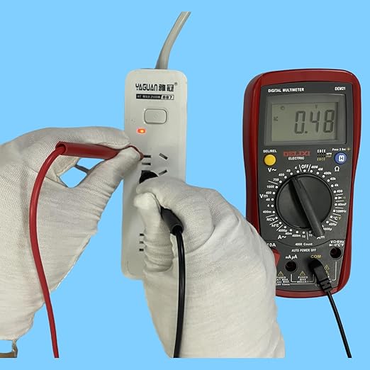 Multimeter Leads, 1000V 10A Meter Leads & Gold-Plated Needle Multimeter Probes