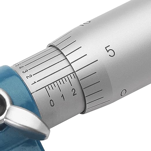 HDLNKAK Outside Micrometer, 0-1" Machinist Micrometer, 0.0001" Graduation Micrometer Set, Alloy Precision Micrometer, Machinist Tool, Micrometer Standard with Case