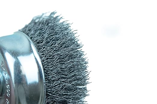 4 Piece Wire Brush & Flap Wheel Set 58094, Grinding and Surface Cleaning, Remove Rust, Paint, and Weld Splatter