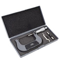 2-3 in Precision Outside Micrometer W/Box, Accuracy 0.0001 in, Professional Grade Precision Machinist Tool