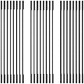 24Pcs Coping Saw Blades Set, 6-1/2-Inch Long Between Pins, Sturdy Wood Cutting Saw Blades Kit (15 TPI, 18 TPI, 24 TPI) High-Carbon Steel Pin End Scroll Saw Blade Assortment (24, 15/18/24)