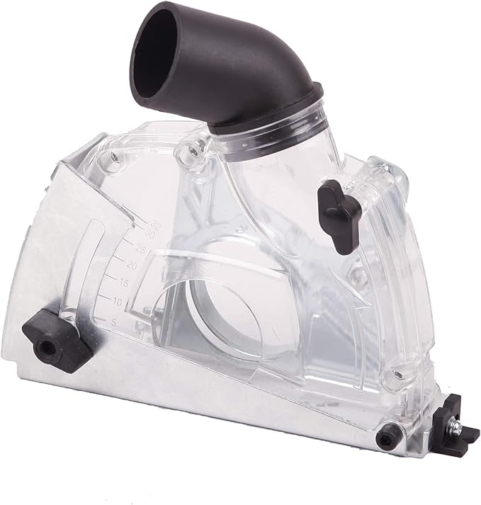Angle Grinder Dust Collection Attachment,Cutting Dust shroud 4-1/2 inch to 5 inch Dt1706