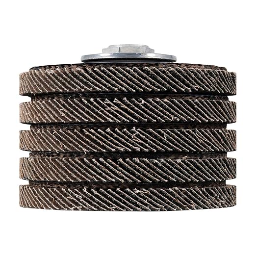 BHA High Density Zirconia Flap Discs Jumbo Grinding Wheels XL Type 27, 4.5" x 5/8"-11, 5 Pack (36 Grit)