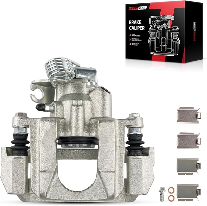 Torchbeam Rear Brake Caliper Left for Ford 2011-2019 Explorer, Ford 2013-2019 Taurus 3.5L, Ford 2010-2014 Flex, Lincoln 2010-2014 MKT, Rear Left Caliper Replace # 18B5263