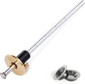 Mr. Pen Wheel Marking Gauge, 2 Extra Blades, Laser Engraved Graduations, Solid Brass Face, Adjustable