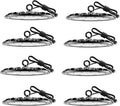 loyal 8 Packs 100W UFO LED High Bay Light, 10000LM Shop Light, 6000K Daylight with 1.2M Cable US Plug, Commercial High Bay Lighting for Warehouse Workshop Garage Factory