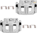 SCITOO 18B4950 18B4951 Disc Brake Calipers Assembly with Bracket Fit For Chevrolet Equinox 2005-2006,For Pontiac Torrent 2006,For Saturn Vue 2004-2007