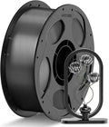 ANYCUBIC PETG Filament 1.75mm, 3D Printer Filament, Translucent and Vibrant, Dimensional Accuracy +/- 0.02mm, Print with Most FDM 3D Printers, 1KG Reusable Spool, Clear Gray