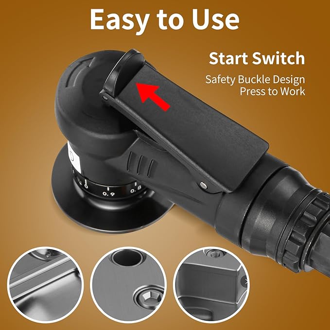 2 in 1 Pneumatic Chamfering Tool- Mini Air Chamfer Tool with Multi-Angle Chamfering Kit,45 Arc Corner Deburring Beveling Chamfer Machine for Metal, Acrylic,Woodworking (Black)