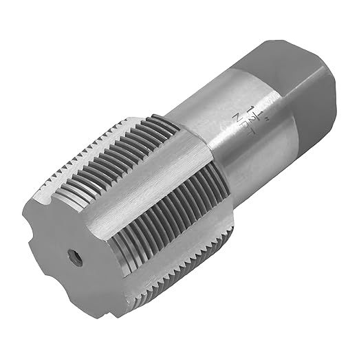 HFS(R)1-1/2" NPT Pipe Tap，Carbon Steel Pipe Threading Tools with Storage Case for Industrial/Plumbing/Auto Repair DIY Thread cutting tools