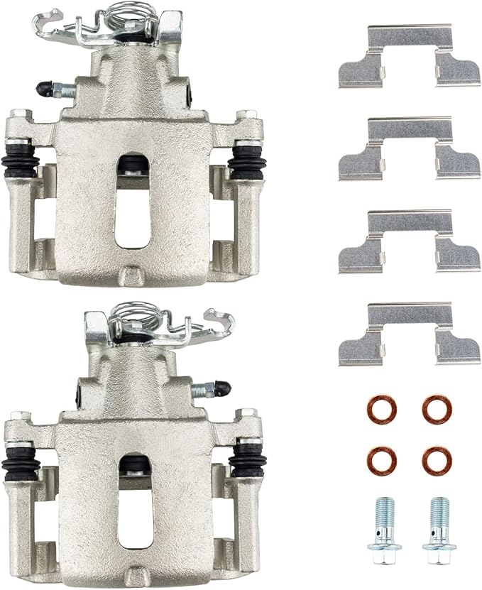 Torchbeam Rear Brake Calipers Set for Ford 2005-2014 Mustang, Rear Left and Rear Right Calipers Replace # 18B4927+18B4926