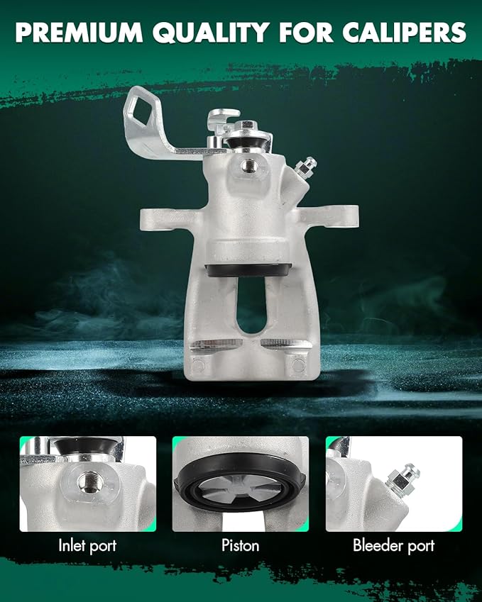SCITOO 19-3319 Rear Left Disc Brake Caliper Fit For Mini For Cooper 2007-2015, Single Piston