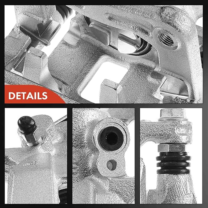 A-Premium Disc Brake Caliper Assembly with Bracket Compatible with Select Honda and Acura Models - Accord 2008-2012, TSX 2009-2014 - Rear Left Driver Side