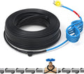 120V 30FT Self-Regulating Pre-assembled Water Pipe Heat Cable for Pipe Freeze Protection, Energy-Saving Pipe Heating Cable Keeps Water Flowing at -40°F
