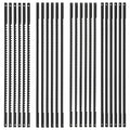 5-Inch Scroll Saw Blade Pin End Replacement 24 Pack for W 3921 3923, Drem, Crafts, Del, All 15in.and 16in.Scroll Saw for Wood, High Carbon Steel