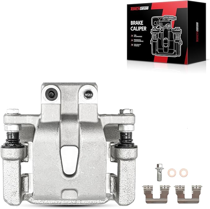 Torchbeam Rear Brake Caliper Left for Chrysler 300 2005-2021, Dodge Charger 2006-2021, Dodge Challenger 2009-2021, Dodge Magnum 2005-2008, Rear Left Caliper Replace # 18B4970