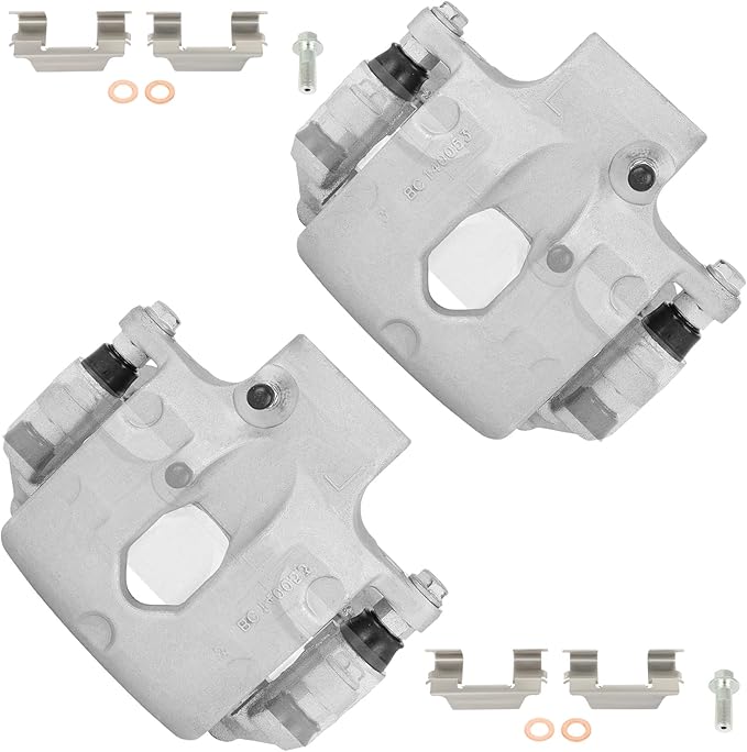 cciyu Rear Left & Right Disc Brake Calipers w/Bracket 18B5059 18B5058 For Buick For Enclave,For Cadillac For XTS,For Chevy For Traverse,For GMC For Acadia/For Acadia Limited,For Saturn For Outlook