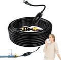 HEATIT In Pipe Heating Cable Prevents Pipes from Freezing Self Regulating Heat Tape Pre-Assembled Pipe Freeze Protection NSF/ANSI/CAN 61 Certified 120V, 85FT