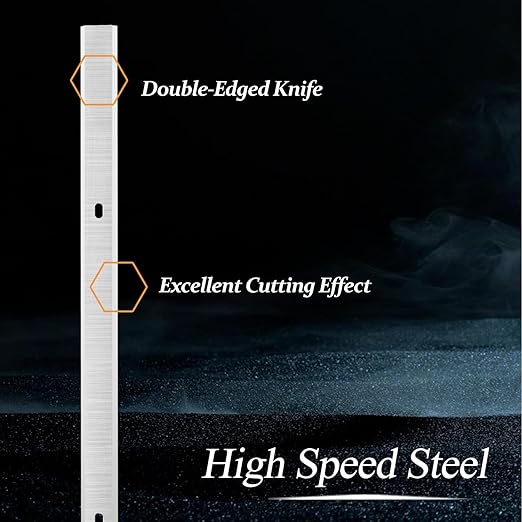 12-1/2 Inch HSS Planer Blades for Delta 22-560 22-562 22-565 TP305 TP400LS, Grizzly G0663, Wen 6550, POWERTEC PL1252, Porter Cable PC305TP, CMEW320, Craftsman 21758 Planers, 4 Pieces