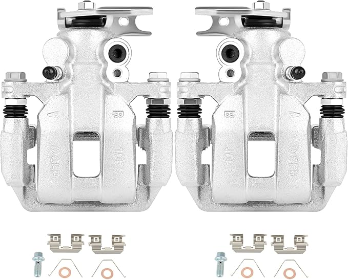 SCITOO 19B7097 19B7096 Rear Left & Right Disc Brake Calipers Assembly w/Bracket For Honda For Accord 2013-2017