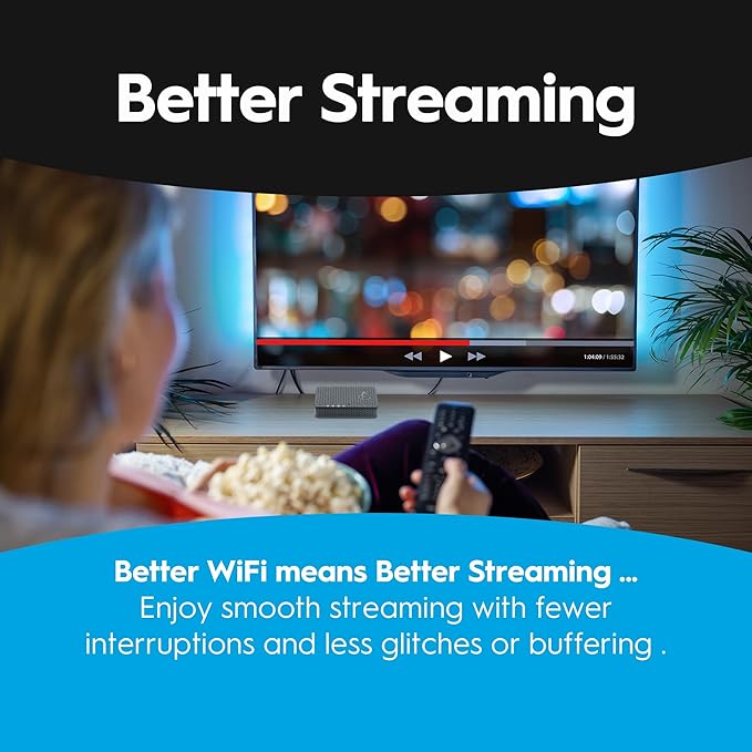 Hitron Bonded MoCA 2.5 Network Adapter (2-Pack) | Up to 1 Gbps Network Speeds | Ideal Backbone for Home Mesh WiFi, Streaming, and Gaming |2 HTEM4 Adapters in Kit