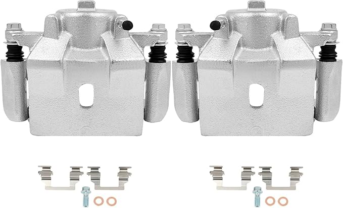 SCITOO 18B4910A 18B4911A Front Left & Right Disc Brake Calipers Assembly w/Bracket For Chevy For Malibu,For Pontiac For G6/For Solstice,For Saturn For Aura/For Sky