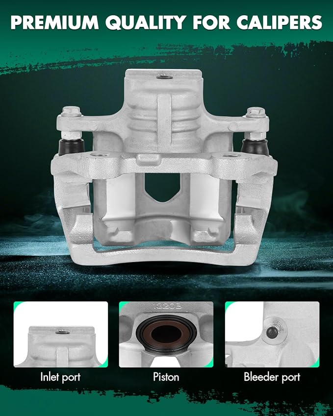 SCITOO 18B5058 Rear Right Disc Brake Caliper Assembly w/Bracket For Buick For Enclave,For Cadillac For XTS,For Chevy For Traverse,For GMC For Acadia/For Acadia Limited,For Saturn For Outlook