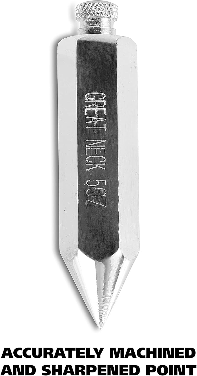 GreatNeck 5PB Plumb Bob, 5-Ounce