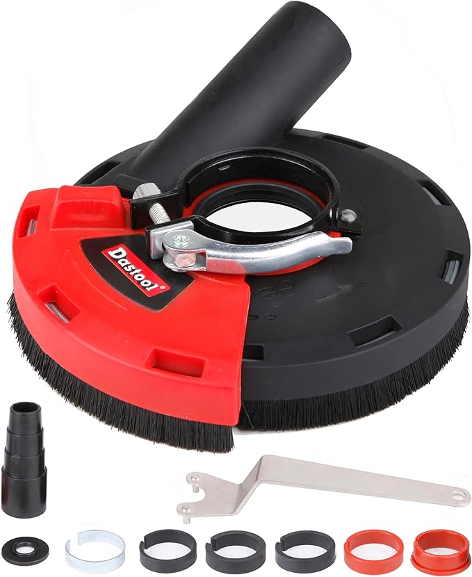 Expert Surface Grinding Dust Shroud for Angle Grinder,Universal 5-Inch Dt1701-125