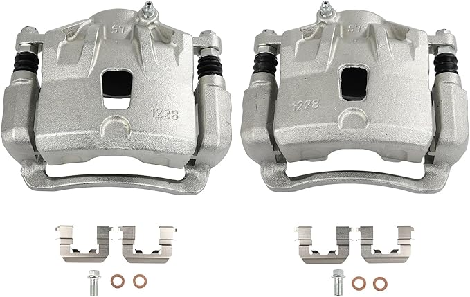SCITOO 19B6464 19B6465 Front Left & Right Disc Brake Calipers Assembly w/Bracket For Hyundai For Elantra 2011-2016,For Hyundai For Elantra Coupe 2013-2014