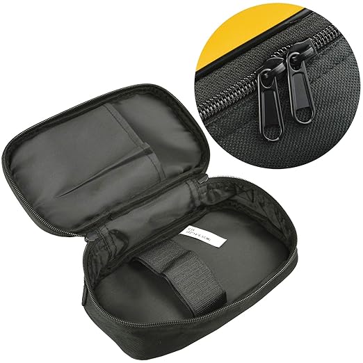ZIBOO C35 Multimeter Meter Soft Case,Use for Clamp Meter Multimeter Compatible with FLUKE-HIOKI-Testo Sanwa-KYORITSU