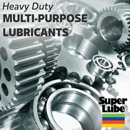 Super Lube 51030 Synthetic Oil with PTFE, High Viscosity, 1 quart Bottle, Translucent White