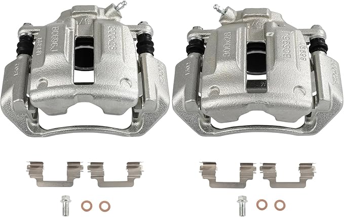 SCITOO Front Brake Calipers With Bracket 19B3124 19B3125 Compatible For Mercedes-Benz For C240 2003-2005,For Mercedes-Benz For C280 2006-2007,For Mercedes-Benz For C320 2003-2005
