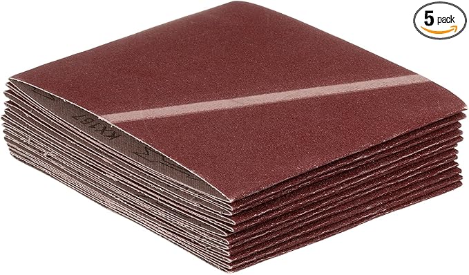 5 Pcs Sanding Belts 8 x 19 Inch 120 Grit Aluminum Oxide Abrasive Sandpaper for Belt Sander Metal Grinding Wood Working Weld Rust Removal
