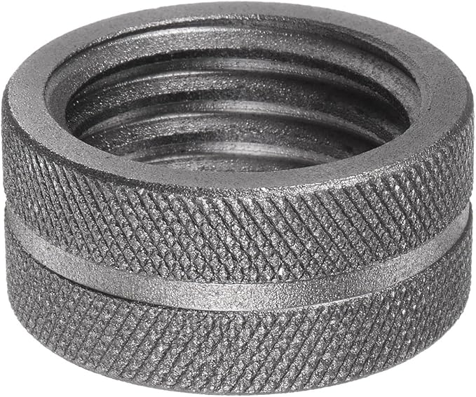 HARFINGTON Pipe Wrench Nut 48" Plumbing Wrench Replacement Knurl Nut Carbon Steel for 48" Adjustable Wrench