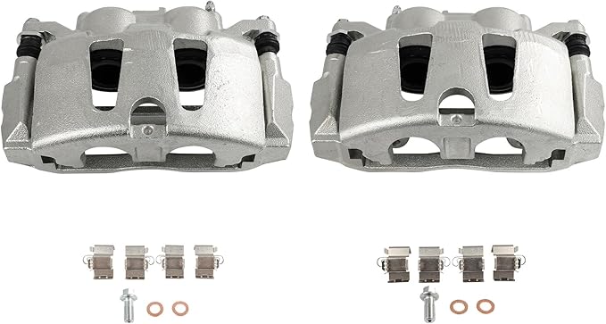 SCITOO 18B5402A 18B5403A Front Left & Right Disc Brake Calipers Assembly w/Bracket For Dodge For Journey 2012-2020