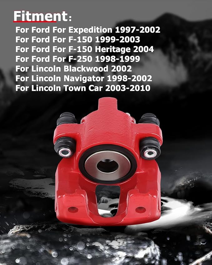 cciyu Rear Right Brake Caliper Assembly 18-4679 For Ford For Expedition/For F-150/For F-150 Heritage/For F-250,For Lincoln For Blackwood/For Navigator/For Town Car