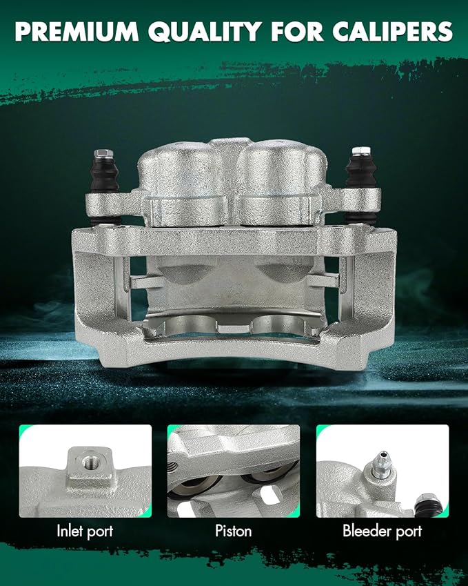 SCITOO Rear Left Brake Caliper With Bracket 18B4895 Compatible For Dodge Ram 1500 2006-2008 For Dodge Ram 2500 2003-2008 For Dodge Ram 3500 2003-2008
