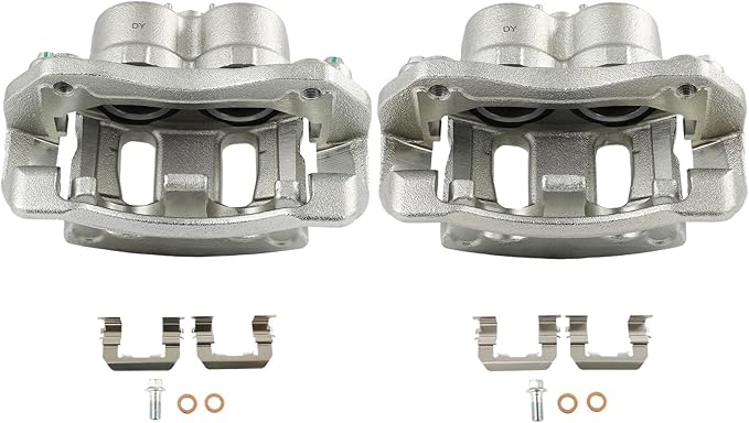SCITOO Front Brake Calipers With Bracket 19B3209 19B3208 Compatible For Hyundai For Entourage 2007-2010,For Kia For Sedona 2006-2012 2014