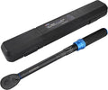 1/2-Inch Drive Click Torque Wrench, Dual-Direction Click Professional Torque Wrench 10-170FT.LB/13.6-230.5N.M, Dual Range Scales Graduated in FT.LB and N.M, Blue