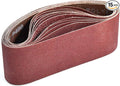 3 x 21-Inch Aluminum Oxide Sanding Belts, 40/80/120/240/400 Assorted Grits Abrasive Belts for Belt Sander, 15-Pack