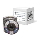 Benchmark Abrasives 4.5" x 7/8" Premium High Density Jumbo Zirconia Type 27 Flap Discs 4 1/2 for Angle Grinder, Sanding Discs, Finishing - Grinding Wheels 4 1/2 inch - (3000 Pack) - 60 Grit
