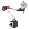 VEVOR Dial Test Indicator with Magnetic Flexible Base Stand, 0.001 inch Accuracy, 0-1 inch Range, Fine Adjustable Long Arm, Professional for Machine Set-Up, Narrow Area Measurement, Easy to Read