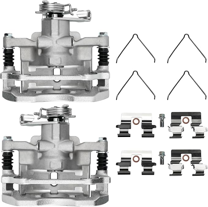 Torchbeam Rear Brake Calipers Set for Dodge 2013-2016 Dart, Rear Left and Rear Right Calipers Replace # 18B5424+18B5425